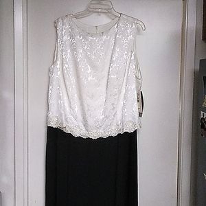 Vintage Jessica McClintock Gunne Sax formal gown 20W Made in USA
